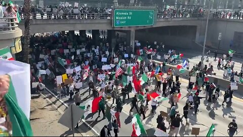 Protestors Shut Down Freeway In L.A Over Mass Deportations