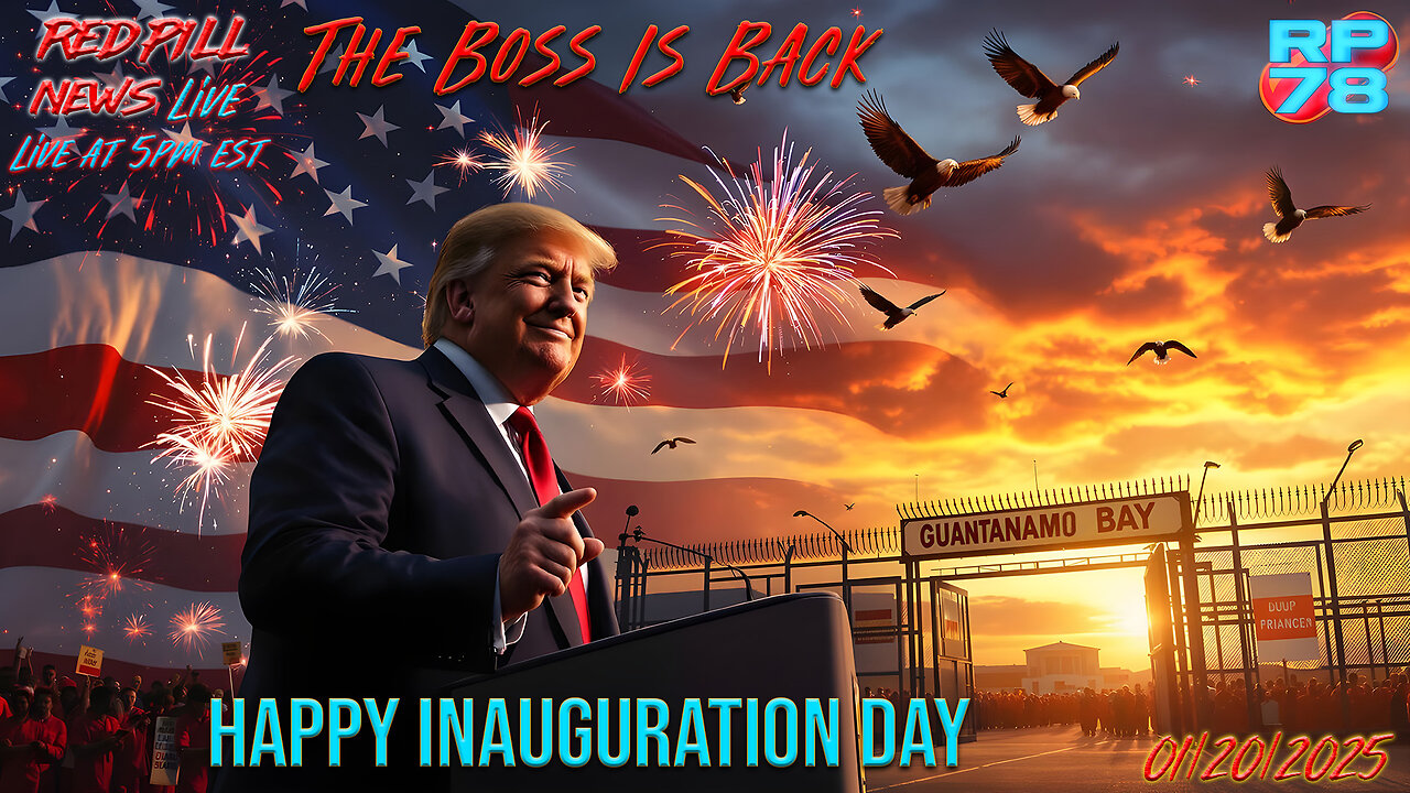 The United States of Retribution - The Boss Is Back on Red Pill News Live