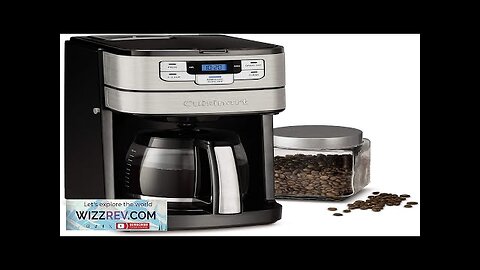 Cuisinart DGB-400 Automatic Grind and Brew 12-Cup Coffeemaker with 1-4 Cup Setting Review