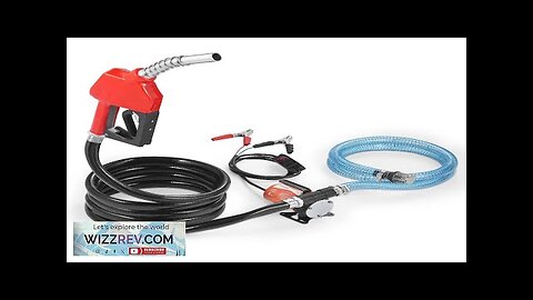 VEVOR Fuel Transfer Pump 12V 8 GPM 1/6 HP Diesel Pump Review