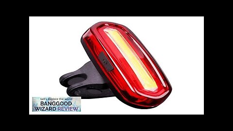 Bike Taillight 600mAh Battery 4 Light Modes USB-C Rechargeable IPX6 Waterproof Review