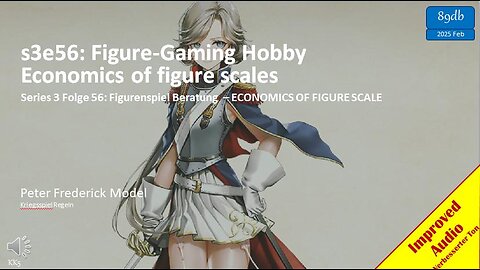 s3e56: Figure-Gaming Hobby Economics of figure scales