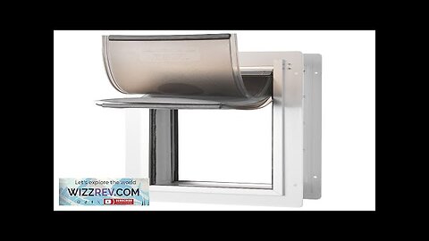 VEVOR Pet Door for Wall with Lock and 3 Magnetic Flap System Review