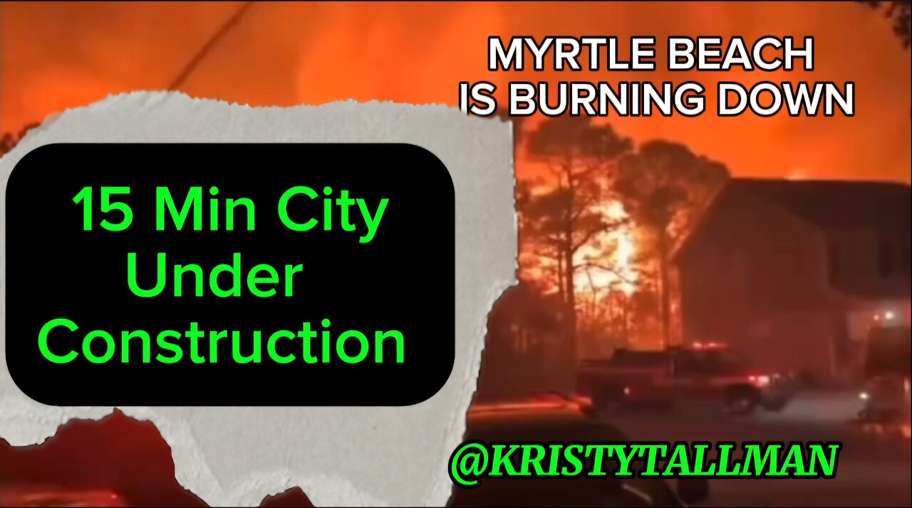 🚨 Myrtle Beach burns as "Smart City" plans move forward 🔥