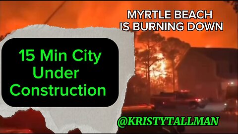 🚨 Myrtle Beach burns as "Smart City" plans move forward 🔥