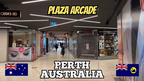 Exploring Perth Australia: City Walking Tour of Plaza Arcade