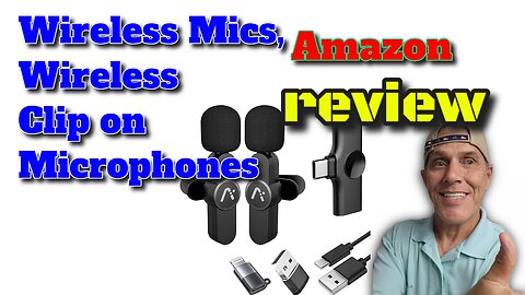 #review Wireless Mics, Wireless Clip on Microphones, Lapel Microphone