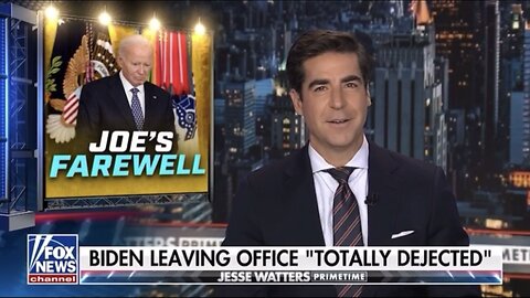 While Joe Biden’s leaving office “totally dejected”, his friends are giving him a eulogy