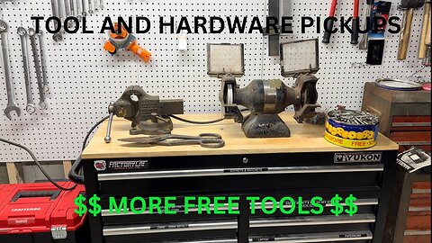 Free Tool Haul | October 1st Pickups | Am I Insane For Taking This Much Hardware?