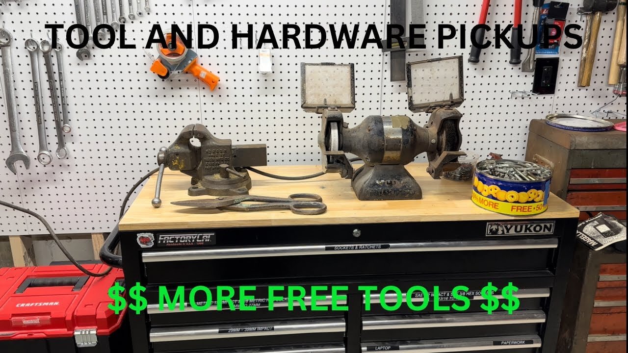 Free Tool Haul | October 1st Pickups | Am I Insane For Taking This Much Hardware?