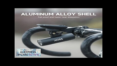 XOSS XL400/800 bicycle light Aluminium Front light for Bicycle USB-C Rechargeable MTB Review