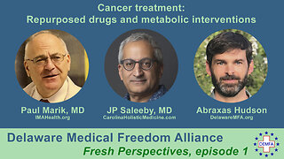 Dr. Paul Marik & Dr. JP Saleeby: repurposed drugs for cancer. Host: Abraxas Hudson