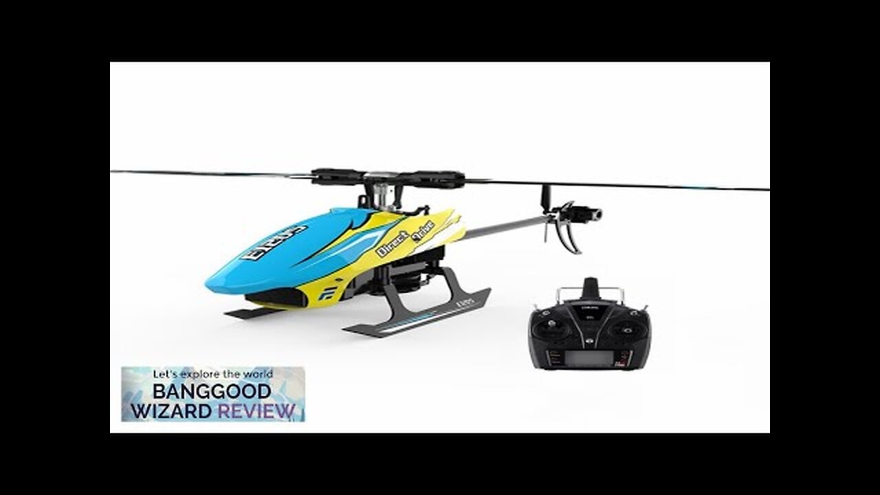 Eachine E120S 2.4G 6CH 3D6G System Brushless Direct Drive Flybarless RC Helicopter Review