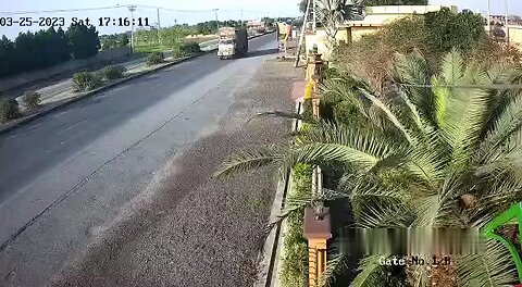 Guy Gets Crushed By Another Car