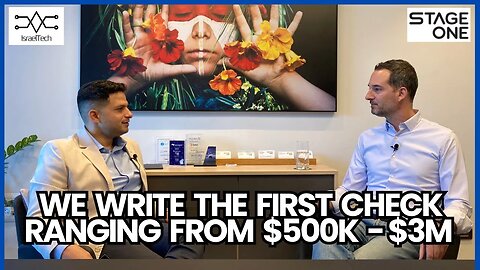 How StageOne Ventures Supports Entrepreneurs in Achieving Their Vision ft. Tal Slobodkin