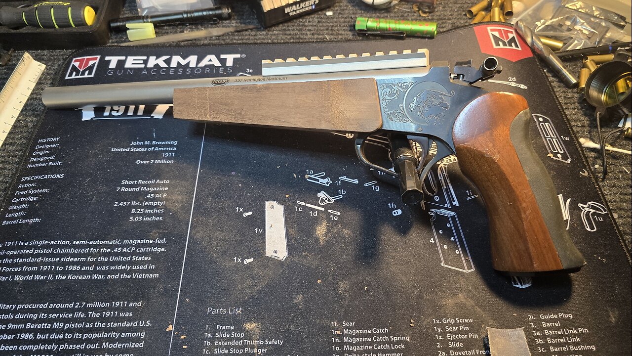 CW'S 357 Max Barrel Range Report
