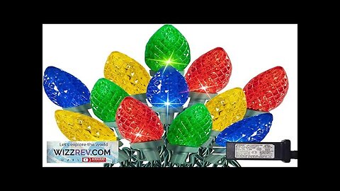 TW SHINE C9 Christmas Lights 100 LED 66 FT Christmas String Lights Review