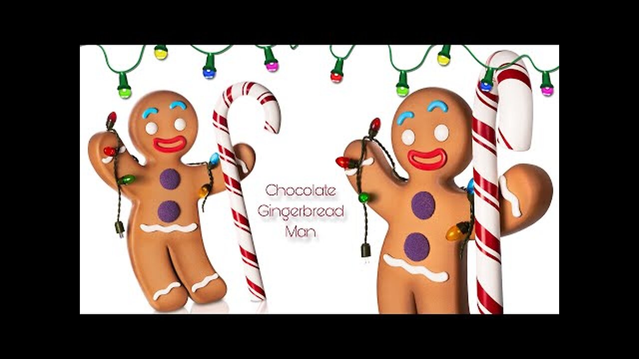 Chocolate Gingerbread Man!