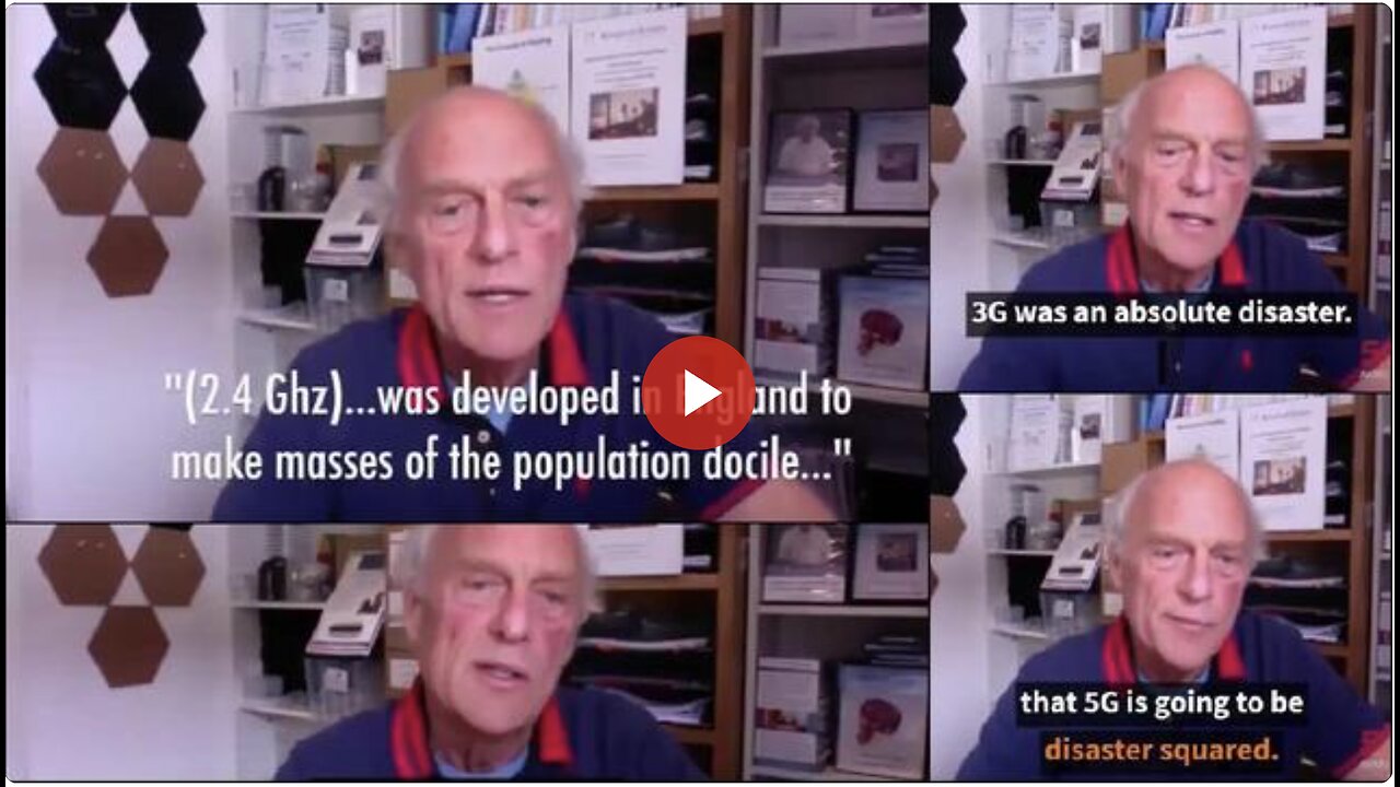 2.4 Ghz = FREQUENCY of 'DOCILITY CREATION'; 5G will 'DISASTER SQUARED' (Dr. 'Klinghardt' M.D. PhD)