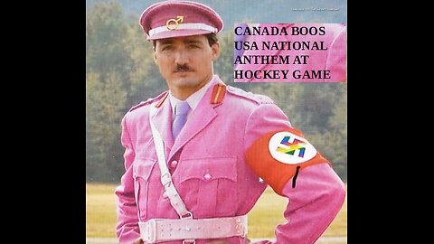 CANADA BOOS USA NATIONAL ANTHEM>CANADA LOSES HOCKEY FIGHTS & GAME 3 TO 1 - 8 mins.