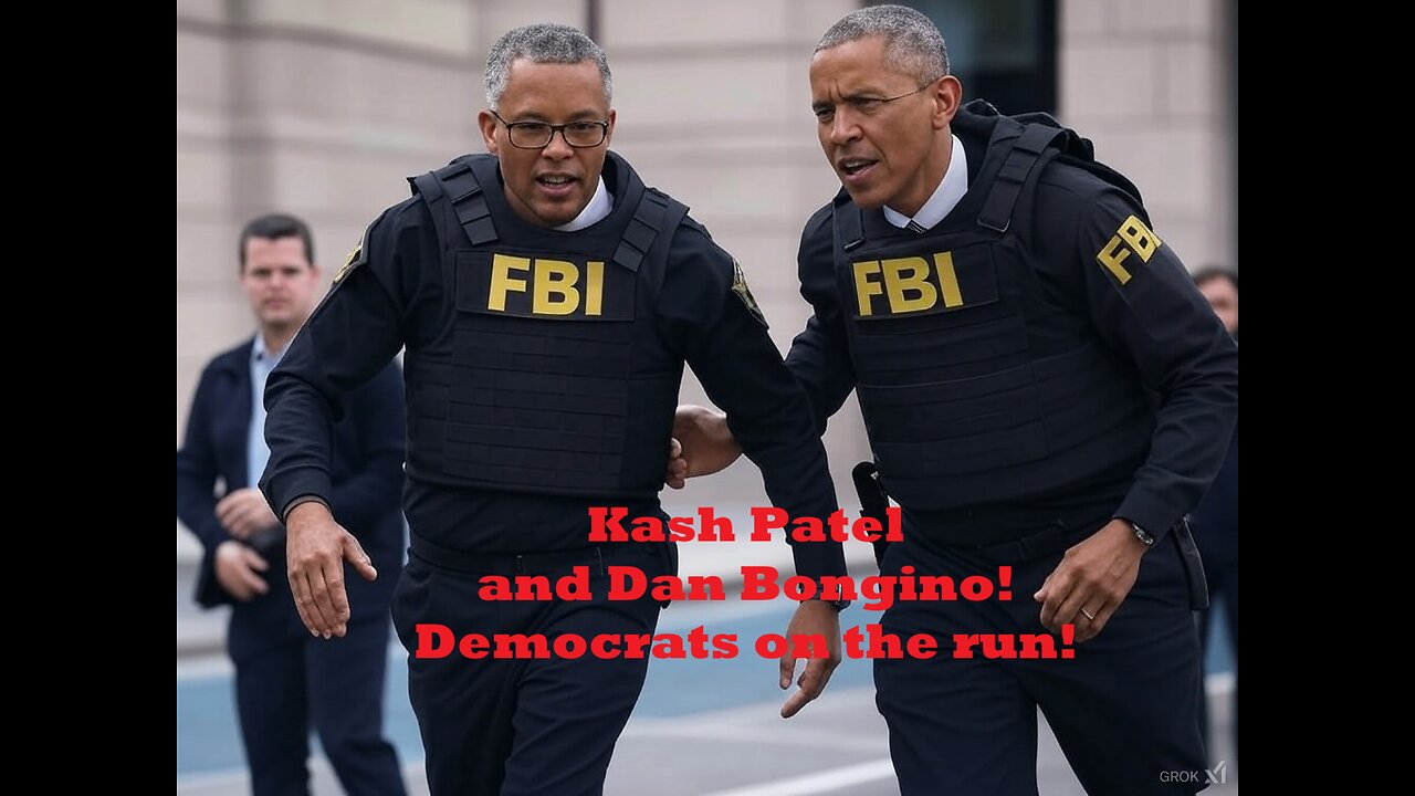 Corrupt Democrats and RINOs are on the Run from the new FBI!