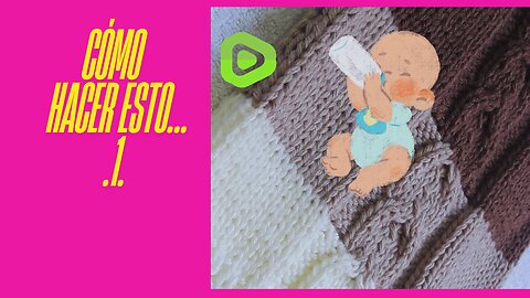 Estoy tejiendo un Chaleco a palillos. parte 1.