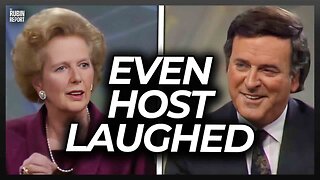 Host Can’t Contain His Laugh After Margaret Thatcher’s Unexpected Comeback