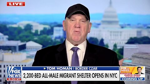 Border Czar Tom Homan: "President Trump made a promise to the American people"