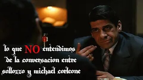 TRADUCIMOS LO QUE SOLLOZZO LE DIJO A MICHAEL