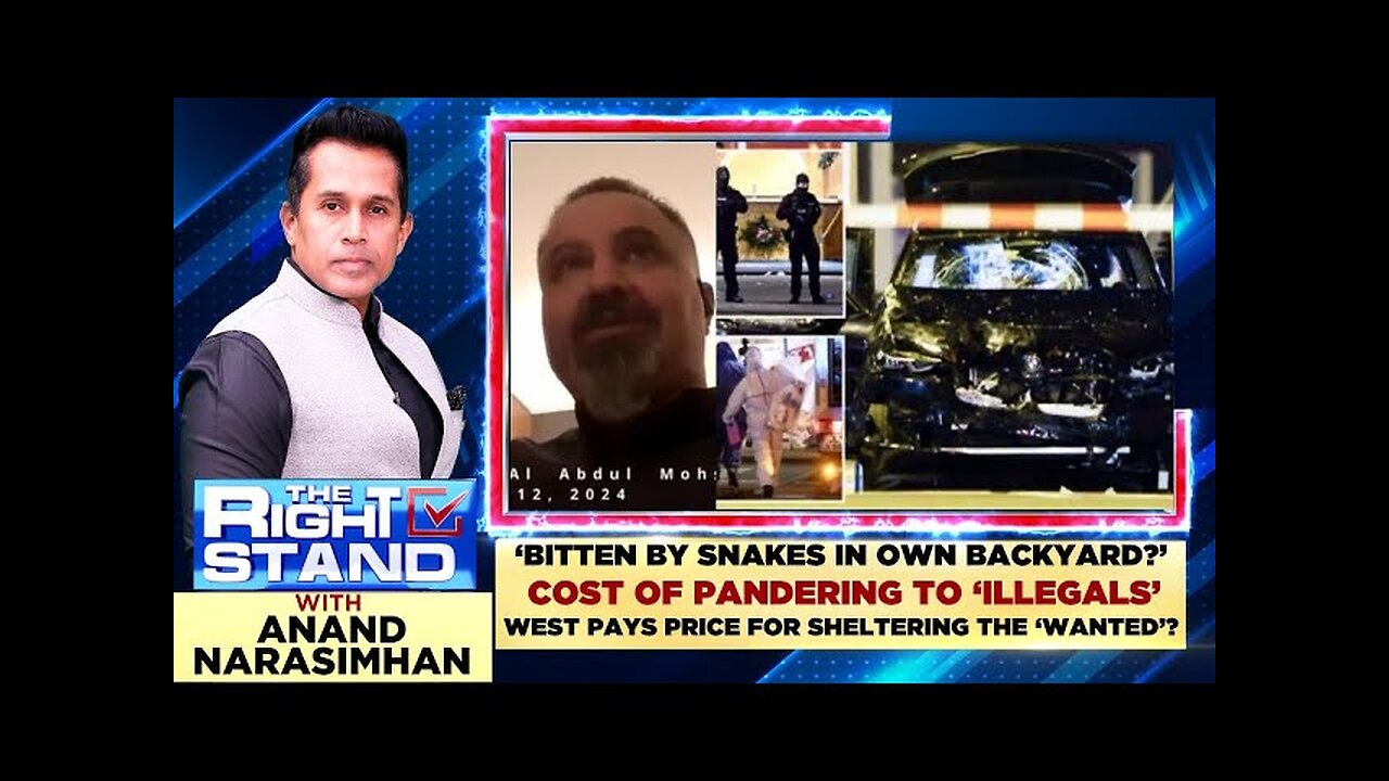 Germany Market Attack | Illegal Migrants On Lens #therightstand with Anand Narasimhan | News18