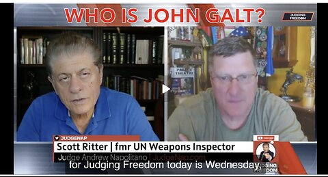 JUDGING FREEDOM W/ COL Scott Ritter. VIEWS ON TRUMP "WE WILL OWN GAZA" ANALYSIS. JUAN O'SAVIN