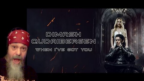 OMG! WOW! I LOVE THIS! -Metal Dude (REACTION) - Dimash Qudaibergen - "When I've got you" OFFICIAL MV