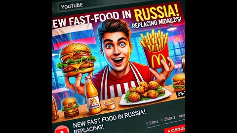 McDonald’s is Gone! Trying Russia’s New Fast Food Chain 🍔🍤