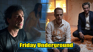 Friday Underground! Neil Gaiman Bath Time Creep, Hunter paintings, Fires, Jan 20th and more!