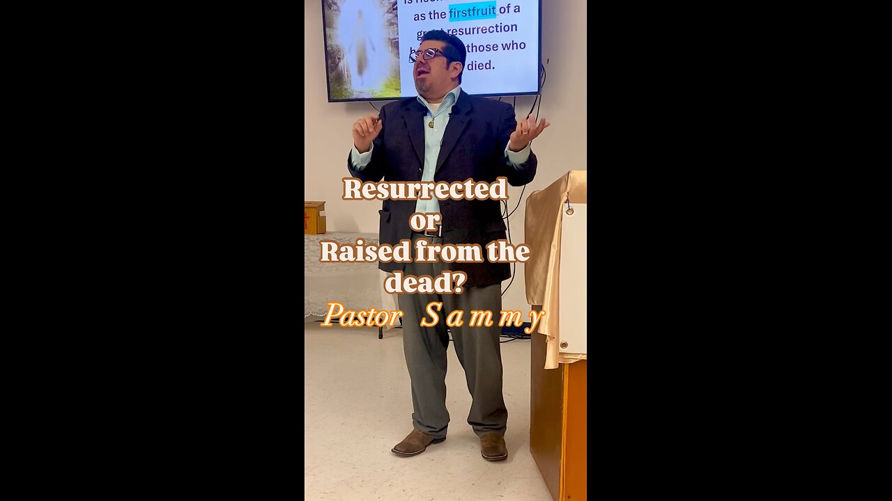 Raised from the Dead or Resurrected? #resurrection