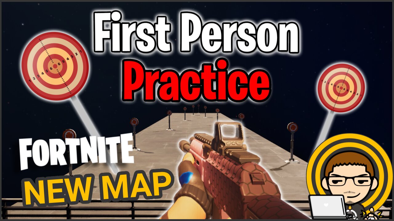 NEW MAP: First Person Practice - Aim Trainer 🎯 | Fortnite Creative