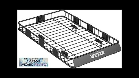 WEIZE 64 x 39 Inch Heavy Duty Universal Roof Rack 150Lbs Capacity Review