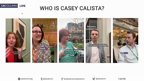 Who Is Casey Calista? - UK Column News