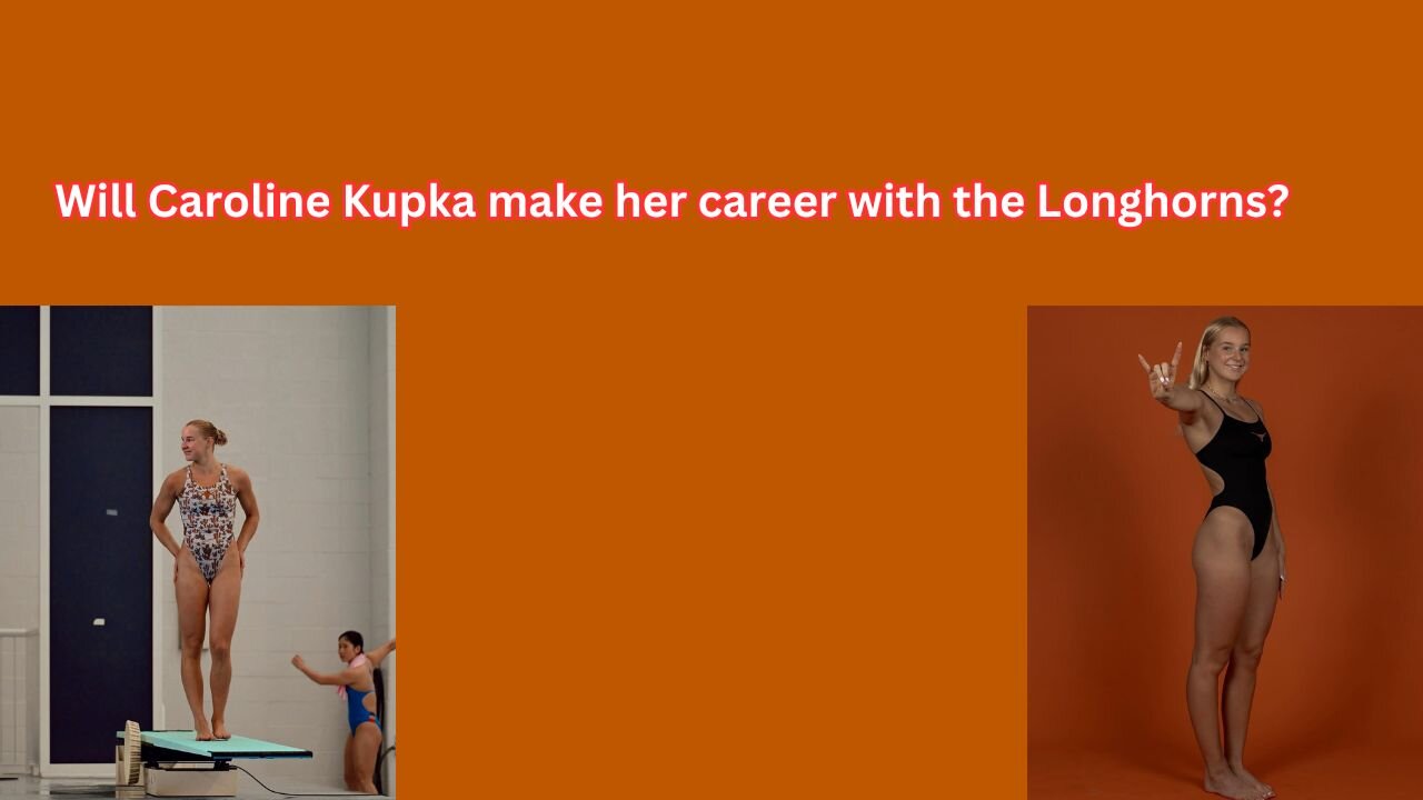 Caroline Kupka is making a strong showing for the Longhorns