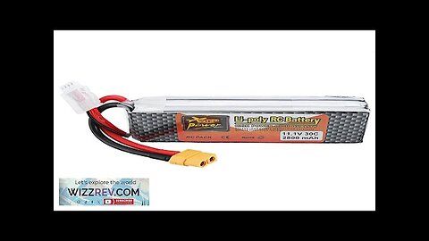 ZOP Power 11.1V 2800mAh 3S 30C Lipo Battery XT60 Plug 1pcs Review