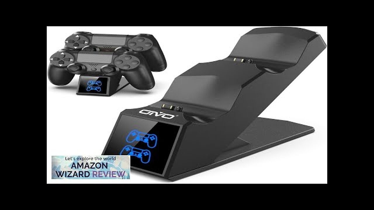 PS4 Controller Charger PS4 Charger Charging Dock Station Compatable with Dualshock 4 Review