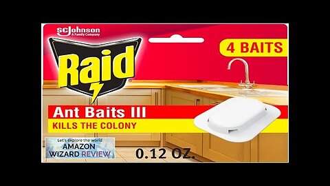 Raid Ant Killer Baits For Household Use Kills the Colony Kills Ants Review