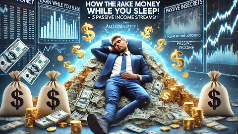 🔥 How the Rich Make Money While You Sleep (And You Can Too! 5 Passive Income Streams to Earn Money