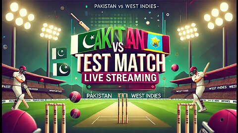 Pakistan vs West Indies | Test Match Live Streaming 2025