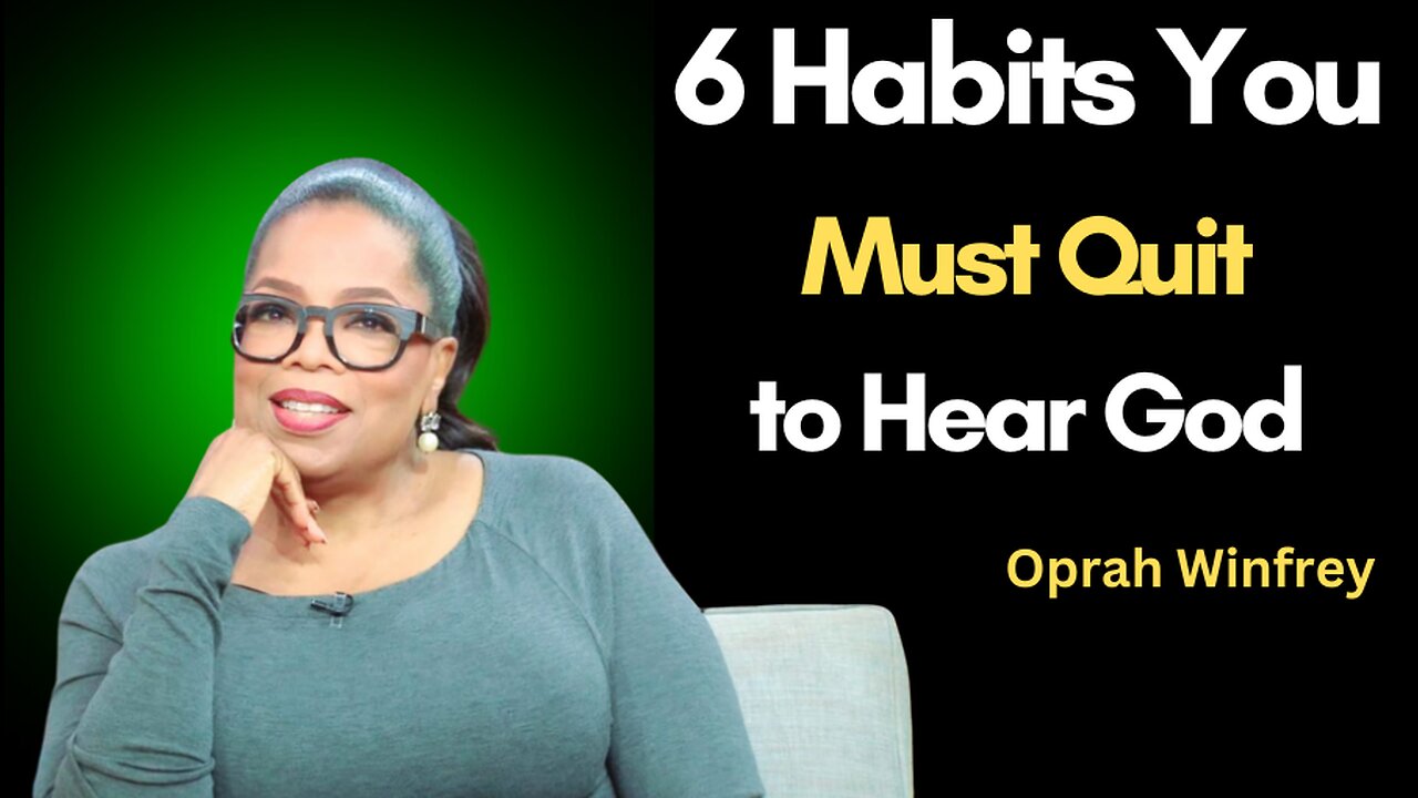 6 Habits You Must Quit to Hear God's Voice Clearly | Find Clarity & Purpose
