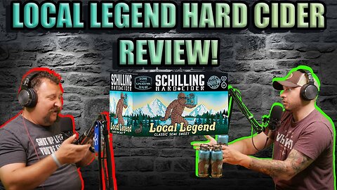 Schilling Cider's Local Legend Hard Cider Review!