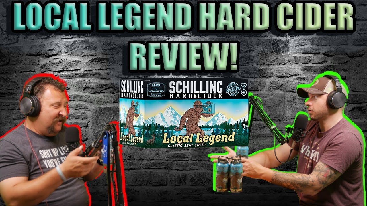 Schilling Cider's Local Legend Hard Cider Review!