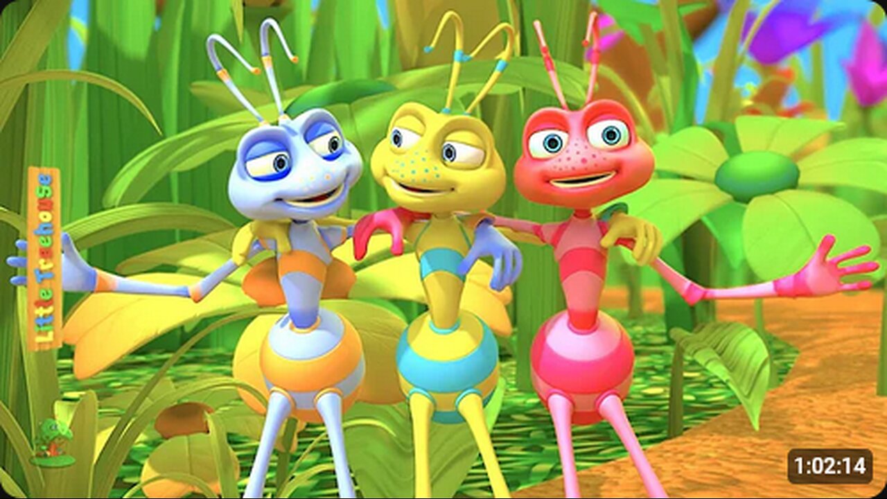 Ants Go Marching _ Nursery Rhymes and Songs for Kids _ Cartoons for Children by Little Treehouse