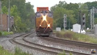 CSX and Norfolk Southern Trains from Berea, Ohio August 31, 2024 Part 7