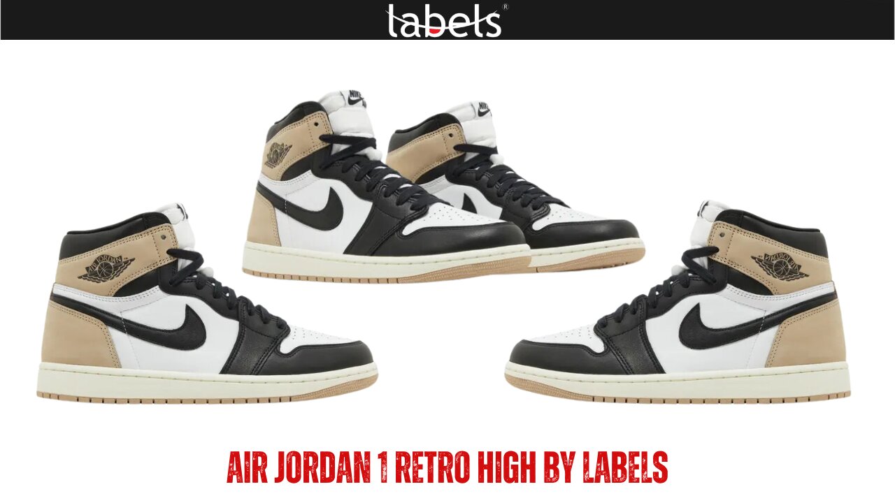 Air Jordan 1 Retro High OG 'Latte' by Labels